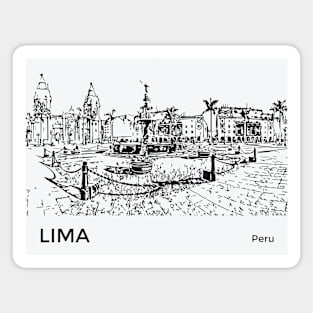 Lima Peru Magnet